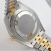 Unworn Rolex Datejust 41 Ref 126333 Steel 18K Gold Champagne Diamond Dial